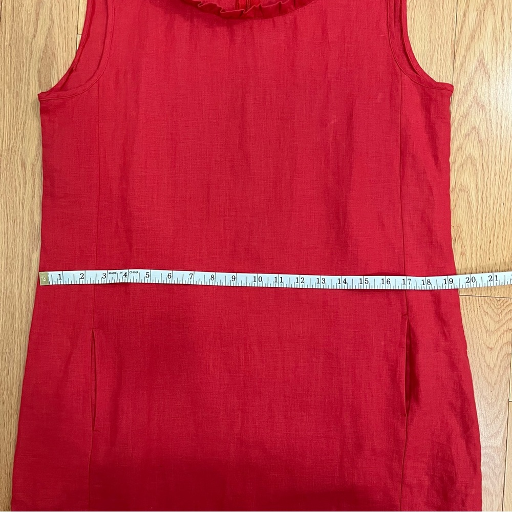 Le Tricot Perugia Linen Shift Dress - Picture 12 of 13